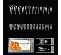 Extensions de forme, formes ergonomiques à bords papillon, B | Moules d ' extensions d ' ongles réutilisables pour un outil de manucure parfait à chaque fois, résultats dignes d ' un