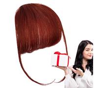 Extensions De Frange Clip - Compact Premium Cheveux Humains, Ergonomic, Elegant, Franges, Française Clipser Fausse Postiche, Élégant Couleur Naturelle | Multipurpose Outdoor Indoor Utility