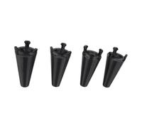 Extensions de jambes avec technologie d'amortissement des vibrations pour maintenir le train d'atterrissage en hauteur de 1 cm/2,5 cm pour pieds en caoutchouc souple