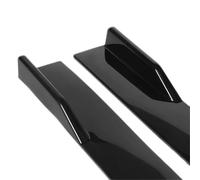 Extensions de jupes latérales universelles 78,7"/86,6" pour bas de caisse, séparateurs de lèvre Compatible Pour les accessoires de voiture Chevrolet Camaro SS(78.7in Black)