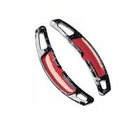 Extensions de palettes Compatible Avec Macan Pour Panamera Pour Cayenne Pour Carrera 911 718 991 Palette Changement Vitesse Au Volant Voiture Étendre Les Manettes Vitesse(Forged pattern)