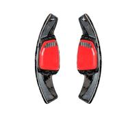 Extensions de palettes Compatible Avec RS4 RS6 RS7 RS5 Coupé Sportback 2020-2025 Extension Palette De Changement Vitesse Au Volant(Forging Carbon Black)