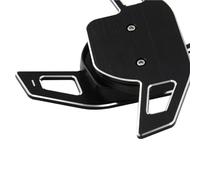 Extensions de palettes de changement de vitesse Audi - Palettes de volant en aluminium pour modèles A3 8P/8V, A4 B8, A5, A6 C7, A7, Q5, Q7, S et RS - pour DSG S-Tronic Upgrade, type A, rouge)