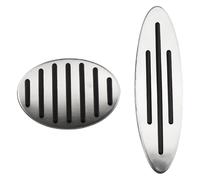 extensions de pédale frein Pour MINI Pour Cooper Pour One Pour Trappe Pour Hardtop Pour JCW R56 R60 R61 Pédales Voiture Frein Gaz Embrayage Reste Pédale Tampons Caoutchouc(AT)