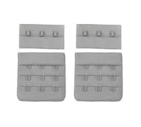 Extensions de soutien-gorge pour femme à 3 crochets/4 crochets réglables extensibles pour extension du dos souple Accessoires confortables extensibles doux et confortables, Beige 3 rangs et 3 b