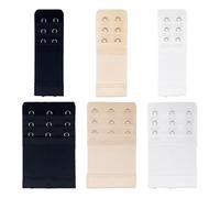 Extensions De Soutien-gorge Réglables - 6 Pièces, Boucle D'extension De Sangle, Élastique Doux, 2 Crochets, 3 Crochets, Accessoire De Soutien Confortable | Extensions De Soutien-gorge Grossesse Allait