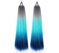 Extensions De Tressés Jumbo avec Cravate, Extensions De Ombrés, Boîte Afro, Tresses pour Filles, Crazy Hair Day