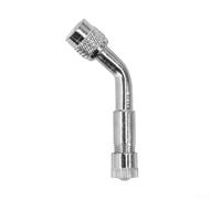 Extensions de valve, adaptateur d'extension de valve de pneu, tube d'extension de valve d'air 45° et 135° - Adaptateur universel de tuyau de gonflage de pneu pour scooter, vélo, moto, monocycle