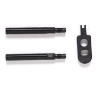 Hutchinson – Prolongateur de valve 20 mm x2 – Noir – VTT/Route/Gravel, montage facile