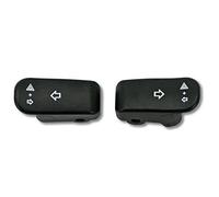 Extensions Interrupteurs Clignotants Noirs Pouces pour Harley Davidson Softail XL/XR V-Rod Touring Dyna