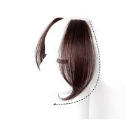Extensions Side Air Bangs 2 pièces vague côté frange synthétique fausse frange postiche partie centrale frange Extensions de cheveux pince dans la frange latérale avant for les femmes pour la vie quot