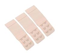 Extensions Soutien-Gorge Lot de 18 rallonges de soutien-gorge for femmes, accessoires de sous-vêtements, élastiques, allongeant le soutien-gorge, boucle à 3 rangées, crochet réglable, DIY(Color 1)