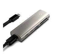 Extensions USB 3.1 Gen 2 haute vitesse 10 Gbit/s 6 en 1 Multi Splitter Adaptateur Station d'accueil USB pour carte