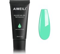 Extention Gel Pour Ongles, Néon Vert Builder Construction Gel 30ml Faux Ongles Quick Building Uv Led Gel Vernis Semi Permanent Nail Art 004