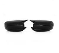 Extérieur 1 Paire De Coques De Rétroviseurs OX Horn Pour Dodge Pour Charger SRT RT 2011-2023 Coque De Remplacement Pour Cache-ailes Latérales Coques De Rétroviseur(Noir brillant)