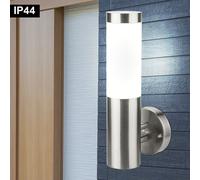 Extérieur Applique Inox Projecteur Luminaire de Façade Hauswandleuchte Argent