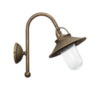 Extérieur Applique Murale Lampe Laiton Main Bronze Antique Maritim Haute Qualité