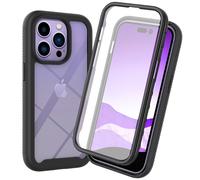 Extérieur Coque IPHONE 14 Pro Max, Blindé Étui Portable 360 Degré Avec Écran