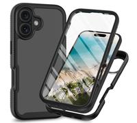 Extérieur Coque IPHONE 16 Blindé Étui Portable 360 Degré Étui TPU Avec Écran