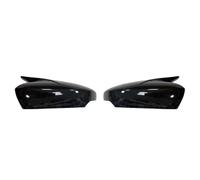 Extérieur Coques De Rétroviseur Extérieur Pour Skoda Pour Fabia Pour Rapid 2015-2023 Autocollant Pour Coque De Rétroviseur Latéral Coques De Rétroviseur(Noir brillant)