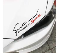 Extérieur de Style de Voiture Autocollant latéral de carrosserie pour Land Rover Defender L316 1990-2016, Emblème Badge Decals Accessoires de Style,Black-Red