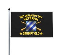 extérieur drapeaux 3e division d'infanterie, 3e Id Bannière