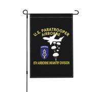 extérieur drapeaux 8e division d'infanterie américaine Jardin 30x45