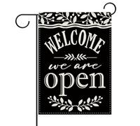 extérieur drapeaux Bienvenue ça dépend de qui vous êtes. Bannière Patio | 30x45cm Drapeau De Jardin Supérieure Drapeau pour Festival Décoration Toutes les saisons Balcon
