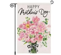 extérieur drapeaux Bonne fête des mères Fleur Roses Porche 30x45