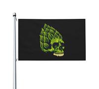 extérieur drapeaux Brasserie Tête de bière pelouse drapeaux