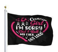 extérieur drapeaux Cancer, pardonnez-moi, ai-je pelouse drapeaux | Bannière Décoration Drapeau De Jardin pour Maison Chambre à Coucher fête
