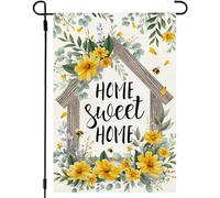 extérieur drapeaux Eucalyptus printanier doux foyer Drapeau fête | d'anniversaire 30x45cm pelouse drapeaux résistant Bannière pour Maison Pelouse Arredamento