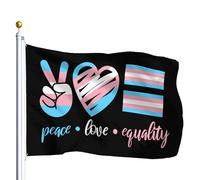 extérieur drapeaux Paix, amour, égalité Drapeau