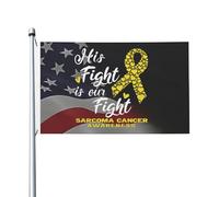 extérieur drapeaux Son combat est notre combat : pelouse drapeaux