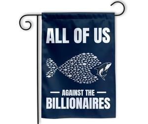 extérieur drapeaux Tous contre les milliardaires fête d'anniversaire | 30x45cm Bannière résistant Drapeau De Jardin pour Chambre à Coucher intérieure Balcon