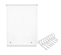 Extérieur Étanche Store Enrouleur, Store À Rouleau en PVC Transparent pour Pergola, Terrasse et Jardin, Rideau de Pluie de Séparation, Bâche Rideau Imperméable en Vinyle(W70xH220cm)