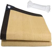 Exterieur Filet D'ombrage Potager Filet Anti Feuille 80% en Maille De Protection Solaire,Voile D'ombrage,Multi Couleur Et Taille(02,3x6m)