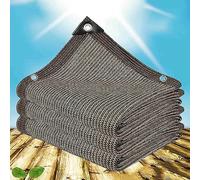 ExtéRieur Filet d'ombrage Rectangulaire 3x4m 4x5 Filet Anti Chaleur Toile d Ombrage Bache Pergola Filet Protection Solaire 90% La Couverture VéGéTale/Serre/Pergola/L'éxtérieur,brown-3x4m