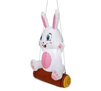 Extérieur Gonflable Lapin De Pâques - Dessin animé Chips De Pâques 3,9 Pieds Décoration De Lapin LED | Lapin De Pâques Gonflable Haut | Décoration De Chantier Lapin Gonflable Este