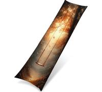 Extérieur Impermeable Housse de Coussin, 30x90cm Lot de 1 Arbre ForêT Décoratif Canapé Taie d'oreiller pour Automne Exterieur Salon de Jardin Patio Chambre Décor Velours Coussin PjY8851 R-C