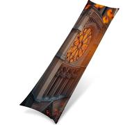 Extérieur Impermeable Housse de Coussin, 40x145cm Lot de 1 Architecture Big Ben Décoratif Canapé Taie d'oreiller pour Automne Exterieur Salon de Jardin Patio Chambre Décor Velours Coussin PjY6840 A-3