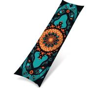 Extérieur Impermeable Housse de Coussin, 40x145cm Lot de 1 Fleurs Fleur Décoratif Canapé Taie d'oreiller pour Automne Exterieur Salon de Jardin Patio Chambre Décor Flax Coussin PjY9079 1-C