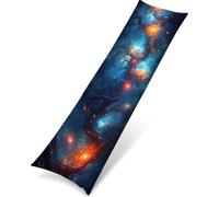 Extérieur Impermeable Housse de Coussin, 60x180cm Lot de 1 Ciel éToilé Ciel Décoratif Canapé Taie d'oreiller pour Automne Exterieur Salon de Jardin Patio Chambre Décor Velours Coussin PjY8822 5-V