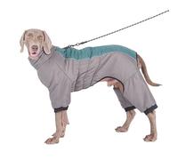 Extérieur Imperméable Zipper Labrador Bulldog Golden Retriever Jumps De Combinaison Hivernale Veste De Chiens Chauds,D,XL
