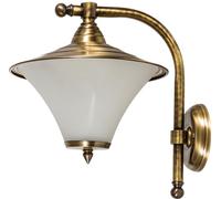 Extérieur Lampe Laiton Verre Parasol Rustique Wandleuchte Balcon Maison Kore