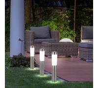 Extérieur Lampe Solaire Ampoule à Enficher Balcon Pointe 3er Set LED