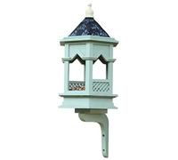 Exterieur Mangeoires pour Oiseaux Mangeoire À Oiseaux Murale Mangeoire en Bois Extérieure Fournitures pour Oiseaux Station d'alimentation pour Oiseaux