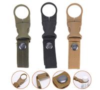 Extérieur Militaire Nylon Sangle Boucle Crochet Eau Porte-Bouteille Agrafe Edc Escalade Mousqueton Ceinture Sac À Dos Cintre Camp Couleur Aléatoire