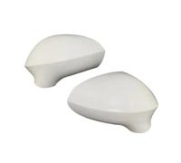 Extérieur Miroir Caches Cache De Rétroviseur Intérieur Pour Seat Pour Leon MK2 1P, Pour Ibiza MK4 6J Et Pour Exeo 3R (2008-2017)(Blanc brillant)