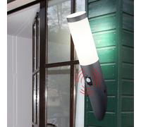 - Borne Luminaire d'extérieur avec capteur H. 41 cm - Anthracite